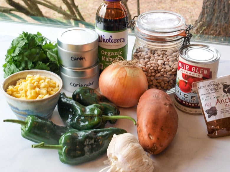Wholesome, hearty and flavorful this Instant Pot Pinto Bean Stew is quick to throw to together and perfect for fall and winter weeknight dinners.