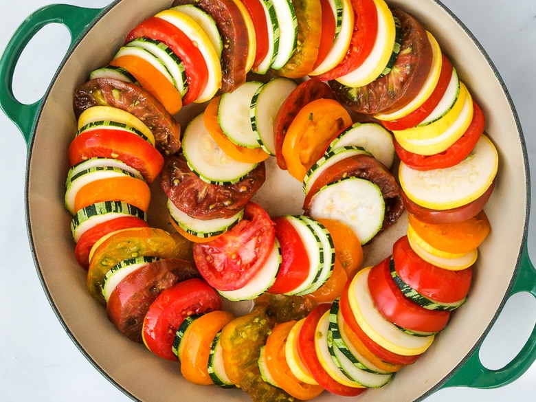 tomato zucchini gratin recipe