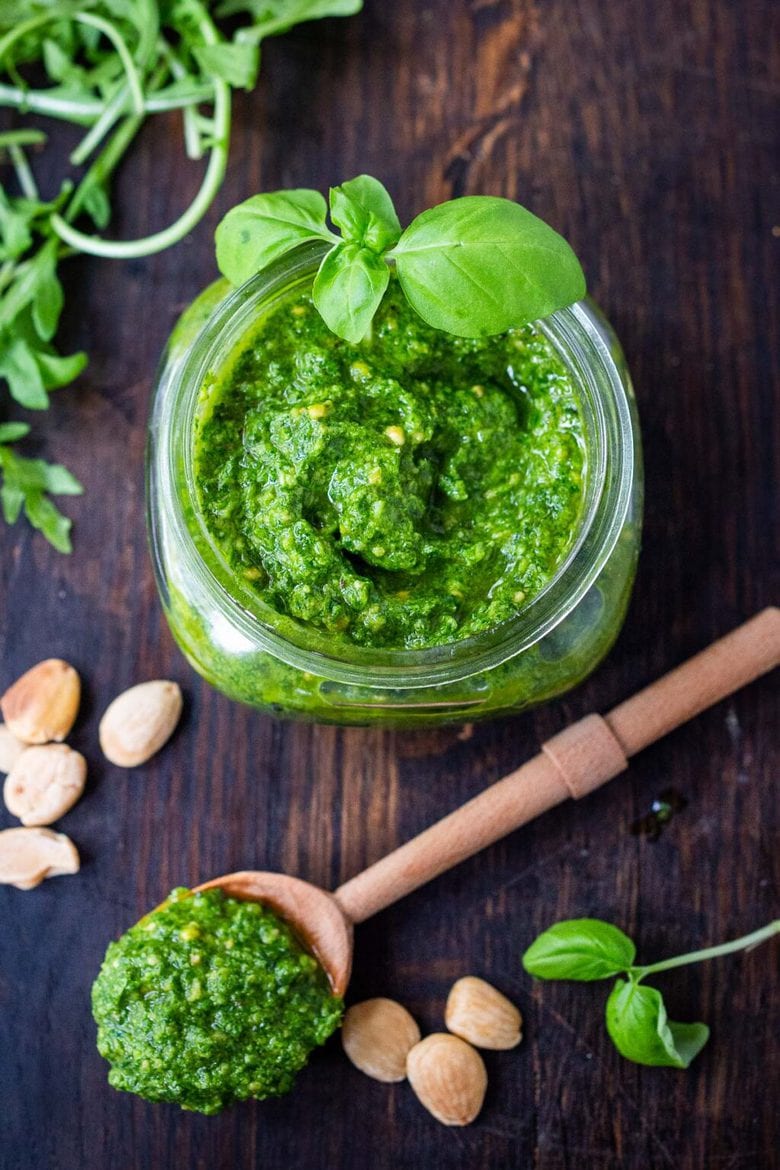 Arugula Pesto Recipe | Feasting At Home