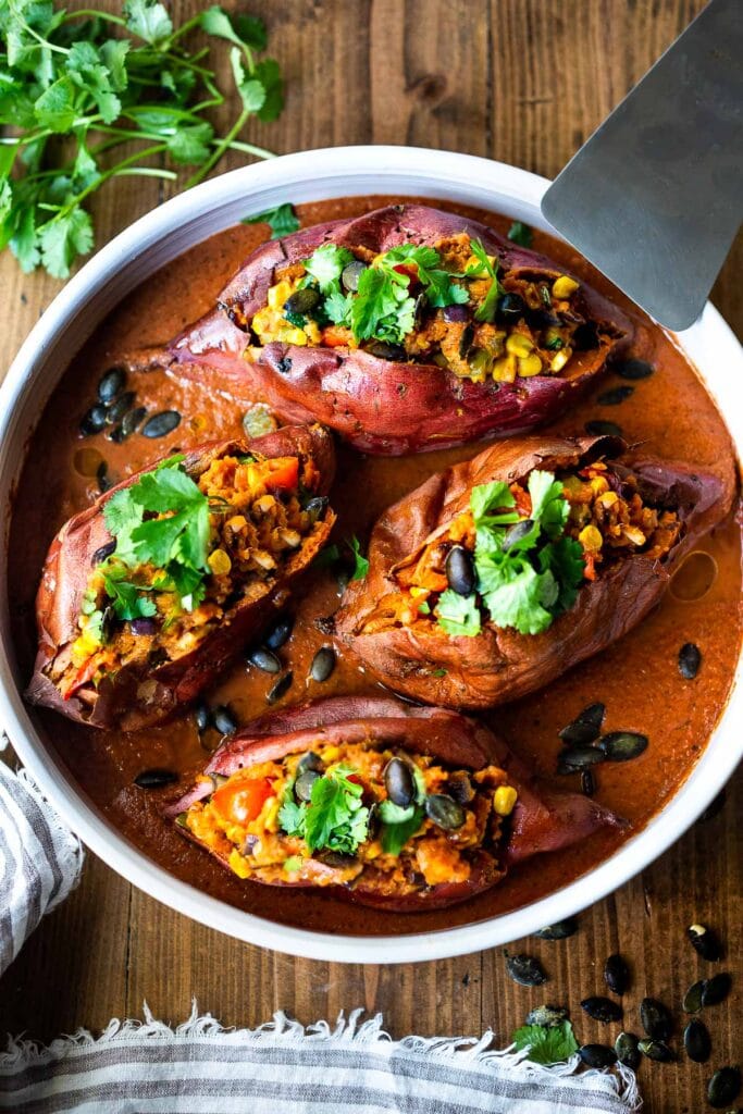 Oaxacan Baked Sweet Potatoes.