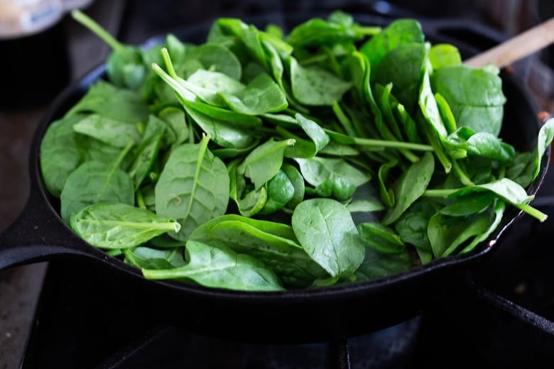 add spinach