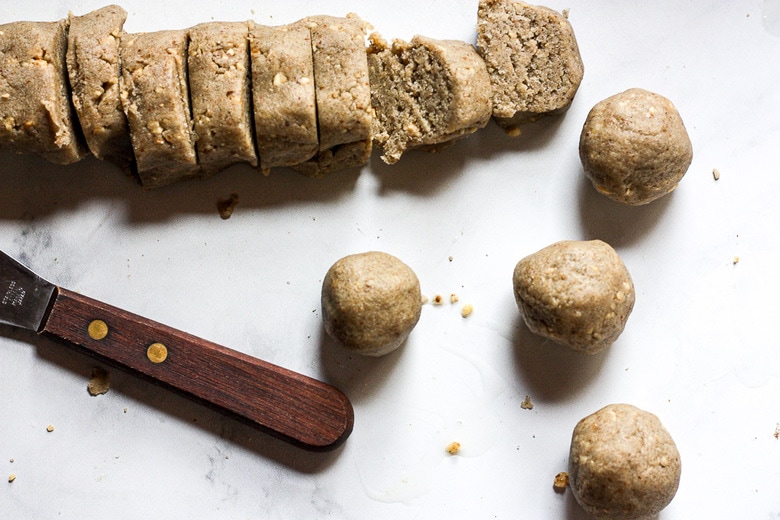 shaping the dough