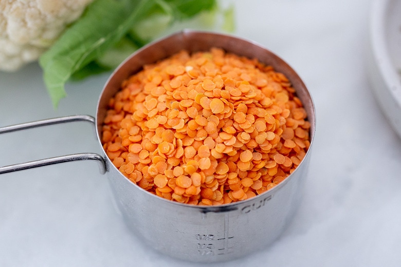 split lentils for dal 