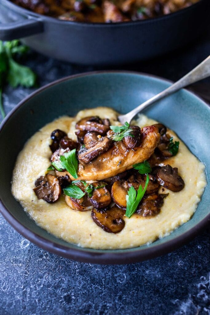 Easy chicken marsala feasting at home