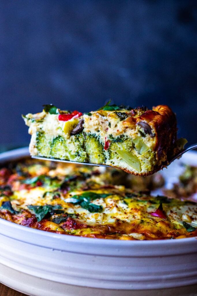 65 healthy breakfast ideas: Vegetable Frittata