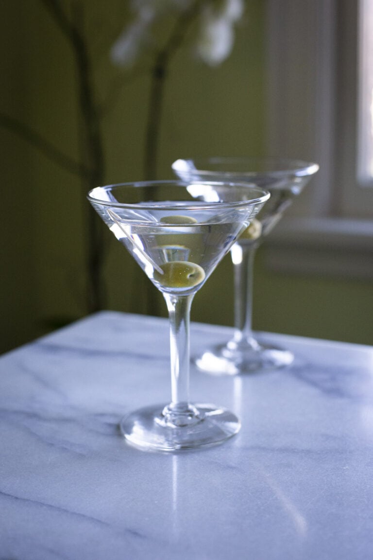 How to make a classic, Dry Gin Martini that would've made Winston Churchill proud - we skip the vermouth entirely to better feature the clean and complex characteristics of today's top-shelf gins. #ginmartini #drymartini #martini