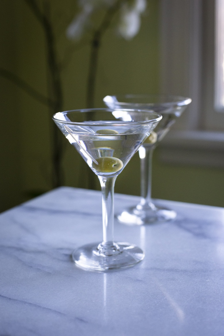 How to make a classic, Dry Gin Martini that would've made Winston Churchill proud - we skip the vermouth entirely to better feature the clean and complex characteristics of today's top-shelf gins. #ginmartini #drymartini #martini 