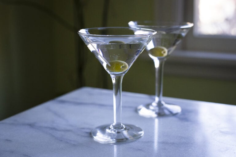 The BEST Dry Gin Martini Recipe! | Feasting At Home