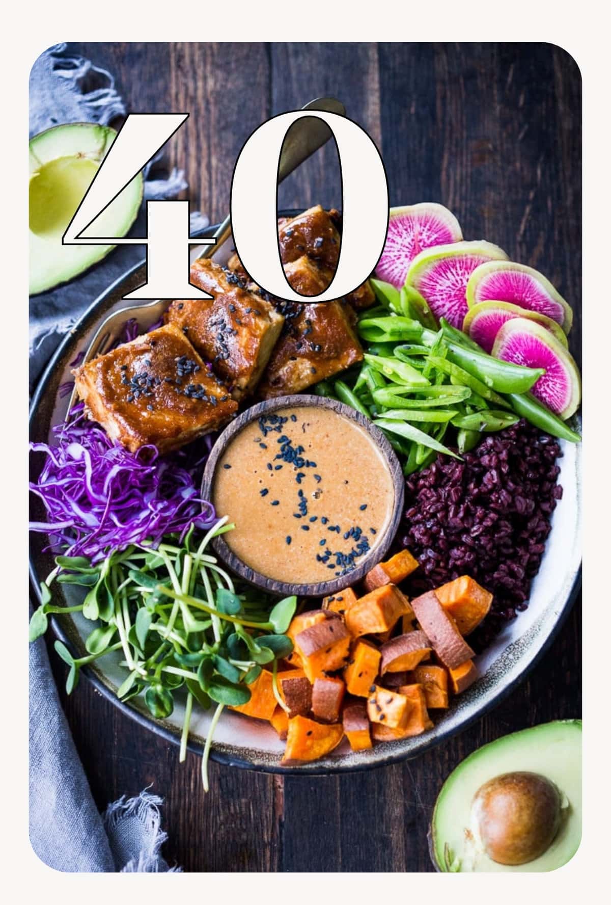 40 BEST Vegan Recipes- these mouthwatering plant-based meals will get you excited about cooking again. #veganrecipes #vegandinnerrecipes #plantbased