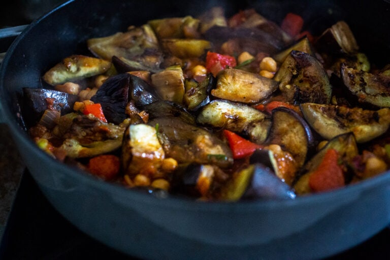 Eggplant Chickpea Tagine Feasting At Home