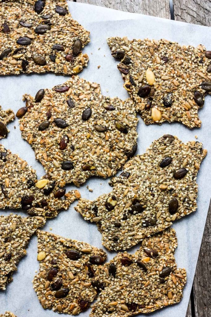 Rustic Seed Cracker Recipe Feasting At Home