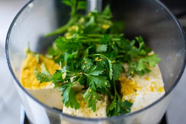 make the tofu ricotta.