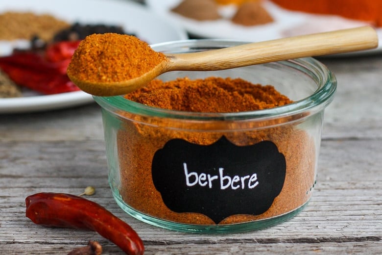 Homemade berbere spice 