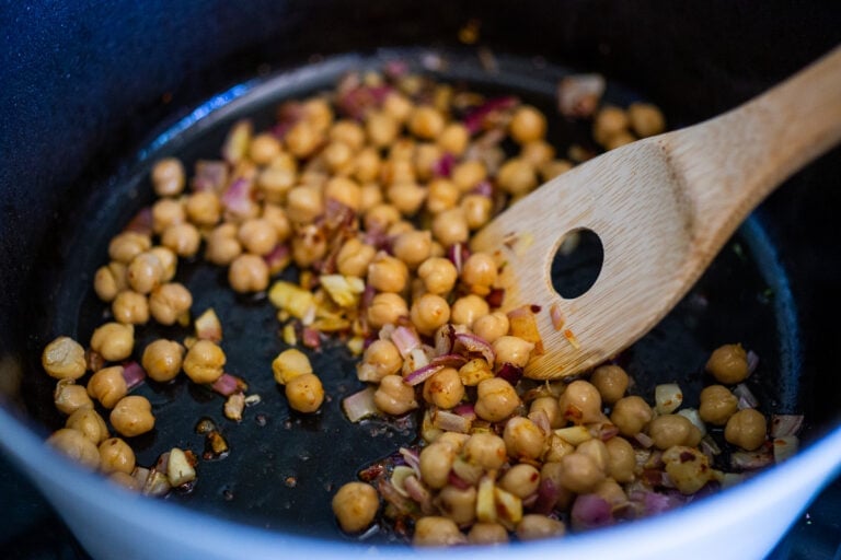 Pasta with Broccolini & Chickpeas Feasting At Home