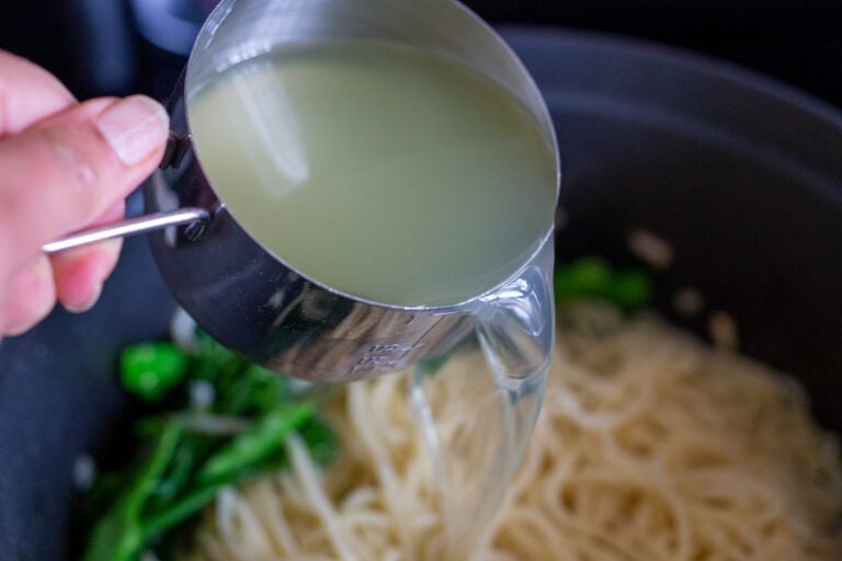 Pasta with Broccolini & Chickpeas Feasting At Home