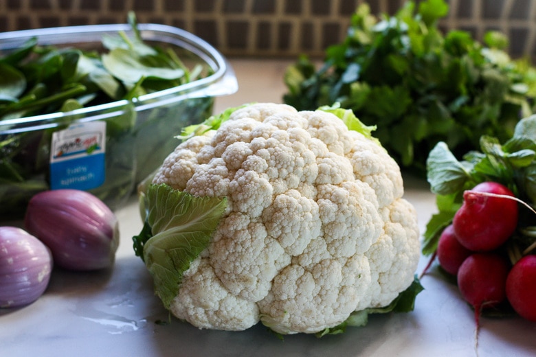 ingredients in indian spinach salad