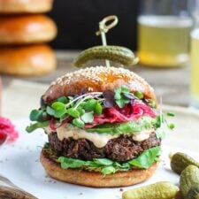 Quinoa Chickpea Veggie Burger-image