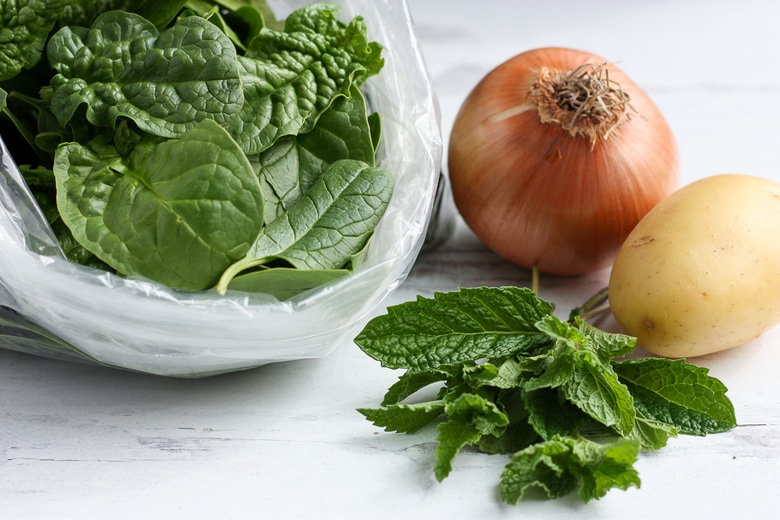 ingredients in Spinach soup