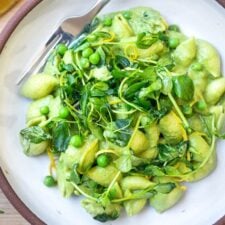 Creamy Pea Pasta Recipe (Vegan) -image