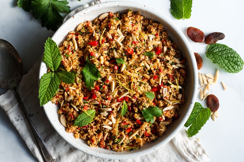 Moroccan Cauliflower Couscous Feasting At Home
