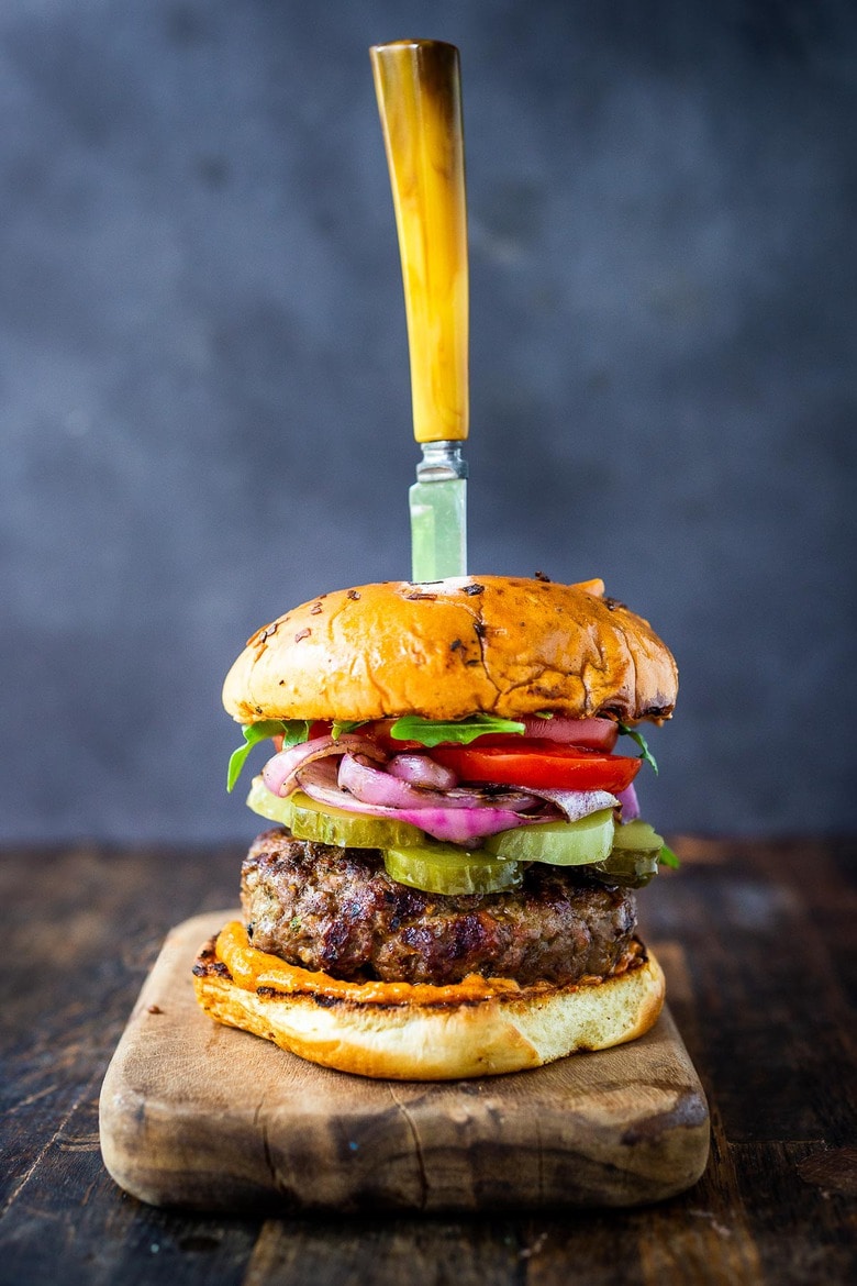 Grilled Bison Burger