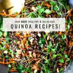 Our 20 Best Quinoa Recipes and quinoa ideas on the blog. Healthy delicious and very nutritious, many are vegan and all are gluten-free!