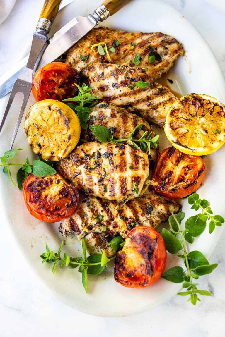 Grilled Lemon Herb Chicken Feasting At Home