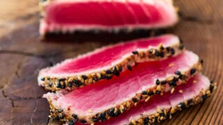 Seared Yellowfin Tuna with Sesame Sauce from Key West, FL