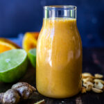 This Thai-inspired Peanut Dressing is delicious tossed with slaws and salad greens. It's nutty, citrusy, subtly sweet with a tiny bit of heat that you can kick up a notch to taste. It's delicious tossed with crunchy slaws!