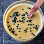 How to make the best Miso Dressing! Made with ginger, miso paste and sesame oil, the flavors complement salads, grain bowls, veggie bowls, Asian-style slaws or grilled or roasted veggies.