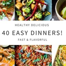 40 Easy Dinner Ideas -image