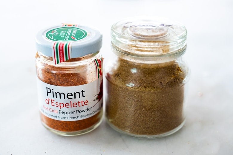 cumin and piment d' espelettte elevate gazpacho