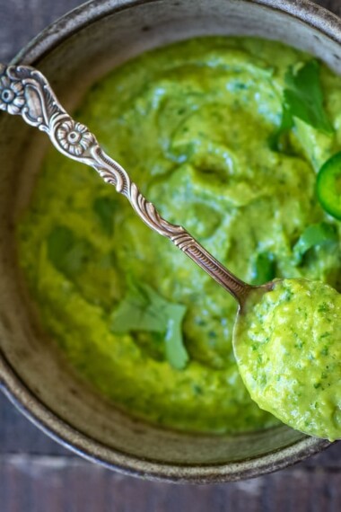 avocado sauce recipe (avocado salsa)