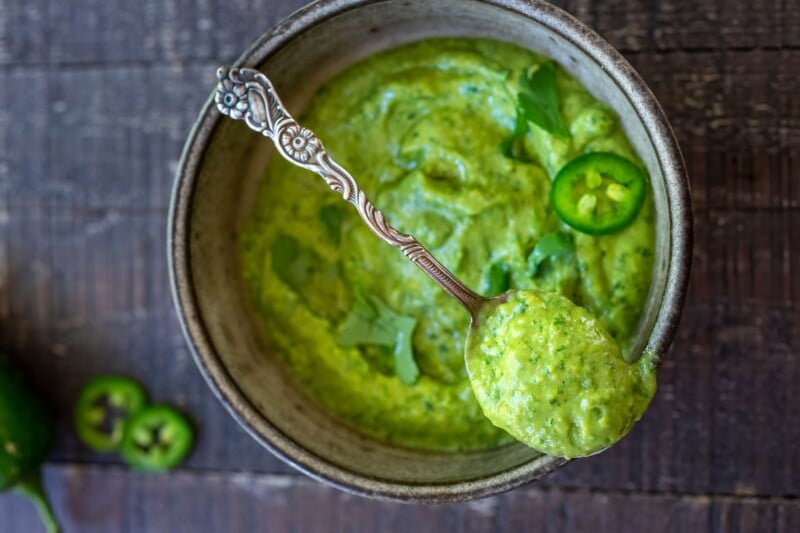 avocado sauce recipe (avocado salsa)