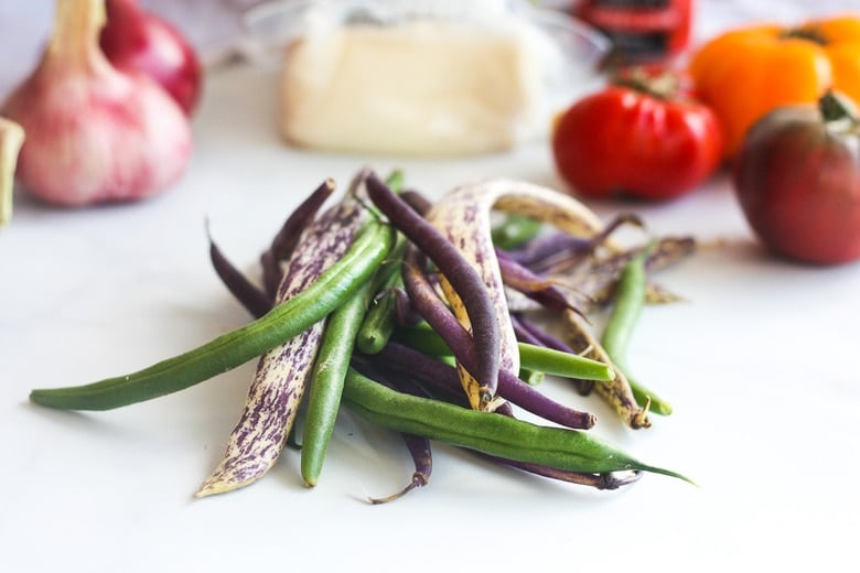 Ingredients in stirfry