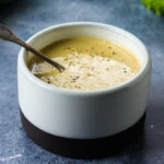 How to make the BEST classic Caesar Dressing! Rich, creamy and flavorful- full of depth and umami! #caesardressing