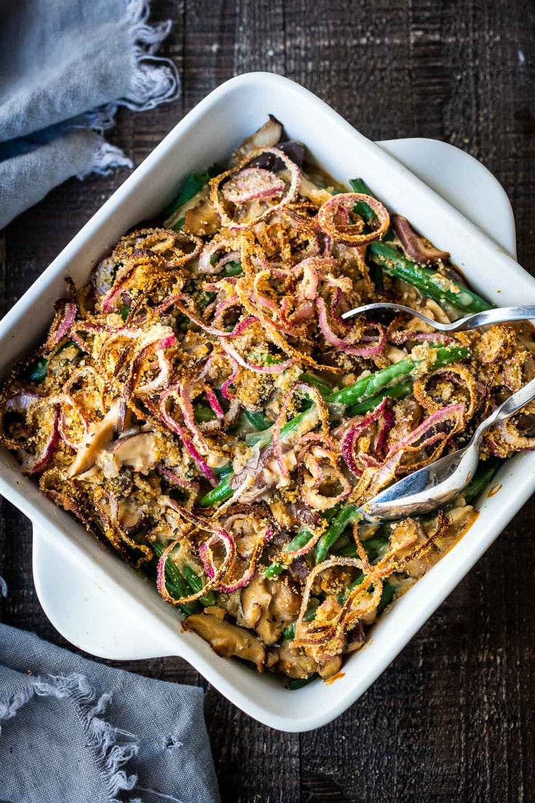 Healthy Green Bean Casserole