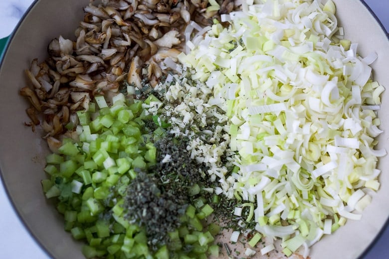 sautéing veggies