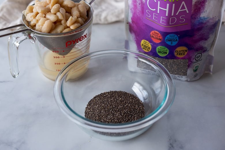 soaking chia seeds