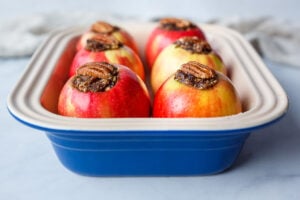 Baked Apples in a baking dish