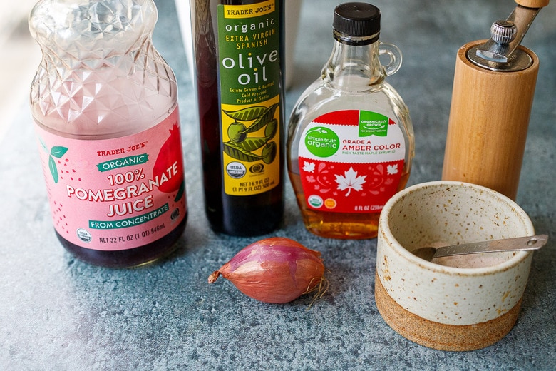 ingredients in the pomegranate dressing