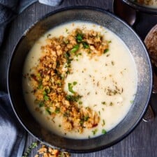 Cauliflower Cheddar Soup Recipe