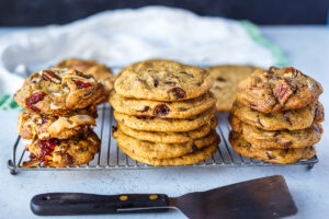 Irresistible one-bowl Vegan Chocolate Chip Cookies with crisp edges and soft centers.  Here is the perfect vegan recipe for the traditional chocolate chip cookie you have been craving!