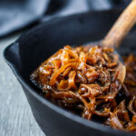 How to Caramelize Onions. Easy to make with just three ingredients. Sweet, tender, caramelly and full of umami flavor.