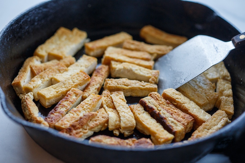 Crispy tofu