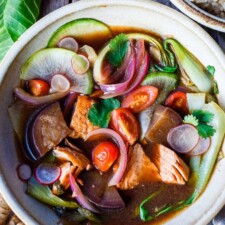 Salmon Sinigang Recipe