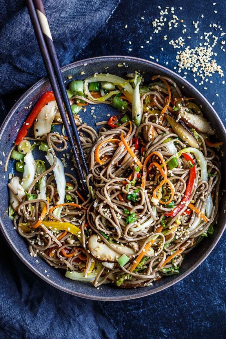 Kimchi Noodles | Feasting At Home