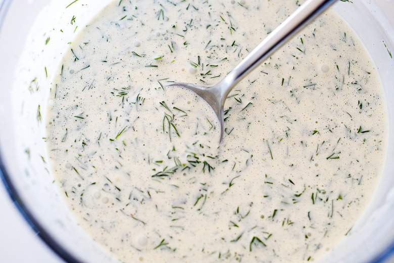 Homemade Ranch Dressing • Salt & Lavender