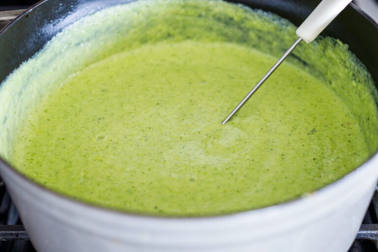 Creamy Broccoli Pesto Soup Feasting At Home