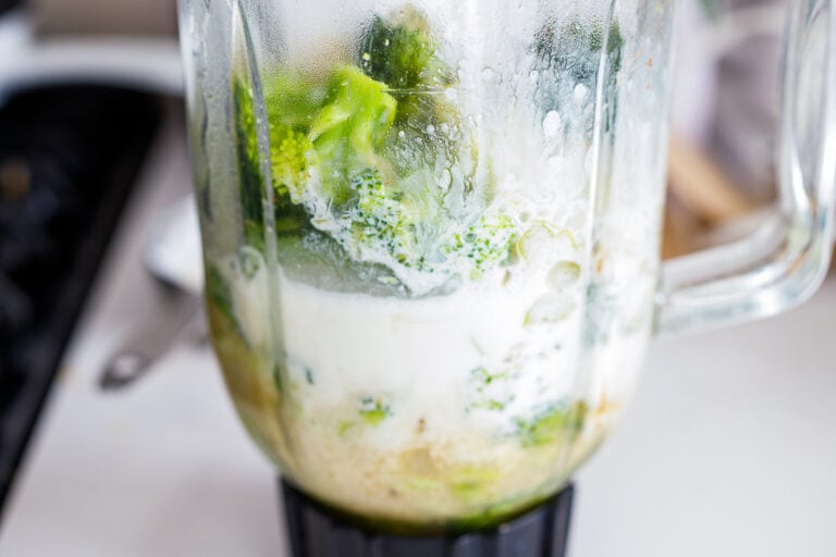 Creamy Broccoli Pesto Soup Feasting At Home